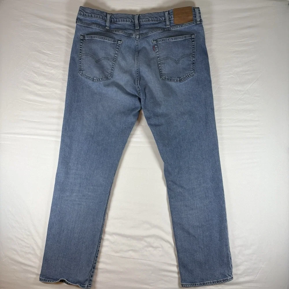 Levi's 514 Straight Fit Jeans‎ Mens 40x32 Blue Denim Premium Casual Classic